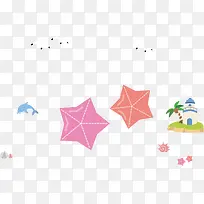 梦幻可爱梦想背景素材-空若网 梦幻可爱梦想背景素材-空若网