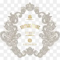 复古花纹标签素材-空若网 复古花纹标签素材-空若网