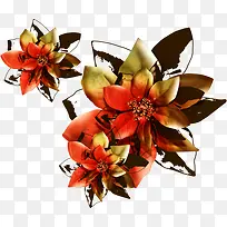 手绘考听花纹装饰素材-空若网 手绘考听花纹装饰素材-空若网