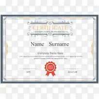 矢量证书聘书素材-空若网 矢量证书聘书素材-空若网