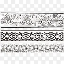 矢量新疆花纹素材-空若网 矢量新疆花纹素材-空若网