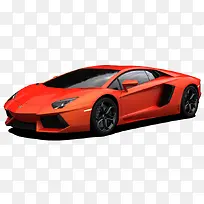 红色时尚现代跑车-空若网 红色时尚现代跑车-空若网
