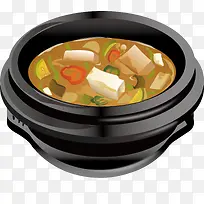 手绘卡通石锅料理-空若网 手绘卡通石锅料理-空若网