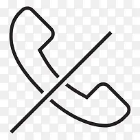 拒接电话图标-空若网 拒接电话图标-空若网