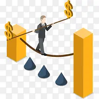 矢量手绘扁平化平衡-空若网 矢量手绘扁平化平衡-空若网