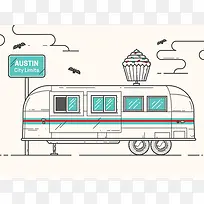 卡通客车-空若网 卡通客车-空若网