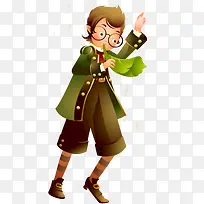 卡通手绘王子矢量图-空若网 卡通手绘王子矢量图-空若网