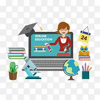 矢量网络学习素材-空若网 矢量网络学习素材-空若网