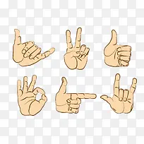 手指动作点赞手势-空若网 手指动作点赞手势-空若网