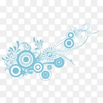 矢量蓝色简单花纹背景素材-空若网 矢量蓝色简单花纹背景素材-空若网