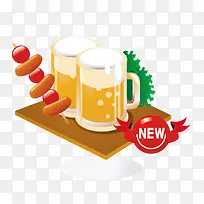 美食扁平化素材-空若网 美食扁平化素材-空若网