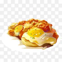 手绘美食-空若网 手绘美食-空若网