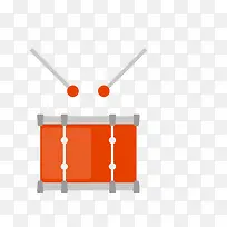 矢量卡通扁平化鼓-空若网 矢量卡通扁平化鼓-空若网