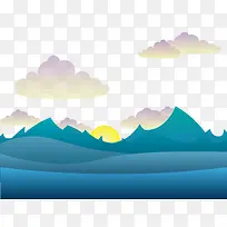 ��ͨ�羰�廭ʸ���ز�-������