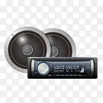 时尚车厢收音机设计矢量素材-空若网 时尚车厢收音机设计矢量素材-空若网
