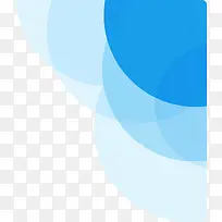 蓝色潮流圆形-空若网 蓝色潮流圆形-空若网