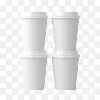 白色饮料打包杯子素材图片-空若网 白色饮料打包杯子素材图片-空若网