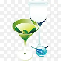 矢量高脚杯素材-空若网 矢量高脚杯素材-空若网