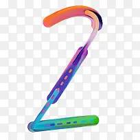 彩色数字-空若网 彩色数字-空若网