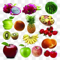 3d水果剪影3D-空若网 3d水果剪影3D-空若网