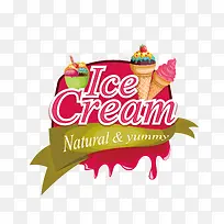 矢量卡通简洁扁平化冰激凌-空若网 矢量卡通简洁扁平化冰激凌-空若网