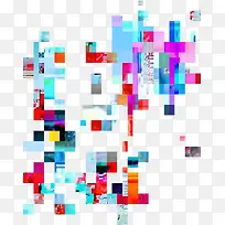 彩色交织效果组合-空若网 彩色交织效果组合-空若网