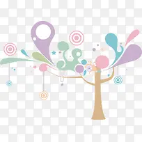 搞怪卡通树-空若网 搞怪卡通树-空若网