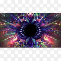 彩色光效抽象壁纸-空若网 彩色光效抽象壁纸-空若网