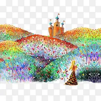 彩色花田-空若网 彩色花田-空若网