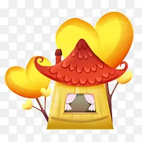 卡通小房子PNG下载-空若网 卡通小房子PNG下载-空若网