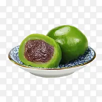 清明节食物插图青团-空若网 清明节食物插图青团-空若网