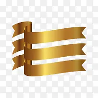 矢量金色渐变标签不对称-空若网 矢量金色渐变标签不对称-空若网