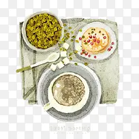 卡通绿豆糕点-空若网 卡通绿豆糕点-空若网