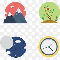 秋季插画设计-空若网 秋季插画设计-空若网