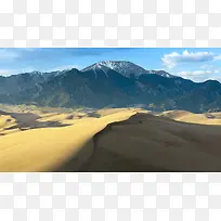 摄影作品沙漠蓝天-空若网 摄影作品沙漠蓝天-空若网