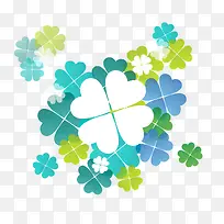矢量四叶草-空若网 矢量四叶草-空若网