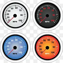 多彩仪表矢量素材下载-空若网 多彩仪表矢量素材下载-空若网