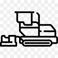 摊铺机图标-空若网 摊铺机图标-空若网