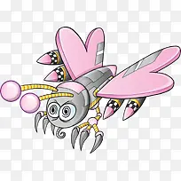 卡通蜜蜂机器人-空若网 卡通蜜蜂机器人-空若网