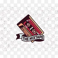 插画扁平磁带-空若网 插画扁平磁带-空若网