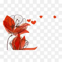 彩色花纹渐变元素-空若网 彩色花纹渐变元素-空若网