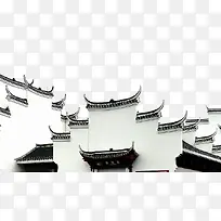 马头墙设计免抠素材-空若网 马头墙设计免抠素材-空若网