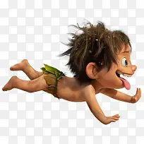 卡通草裙小孩-空若网 卡通草裙小孩-空若网