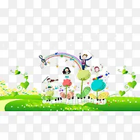 手绘卡通音乐元素-空若网 手绘卡通音乐元素-空若网