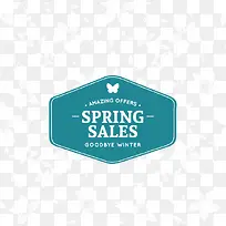 素雅春季促销海报-空若网 素雅春季促销海报-空若网