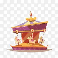 可爱的旋转木马-空若网 可爱的旋转木马-空若网