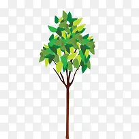 植树的卡通绘画-空若网 植树的卡通绘画-空若网