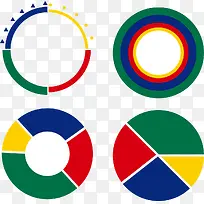 矢量数据饼状图-空若网 矢量数据饼状图-空若网