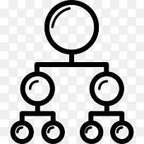 连接的数据图表图标-空若网 连接的数据图表图标-空若网