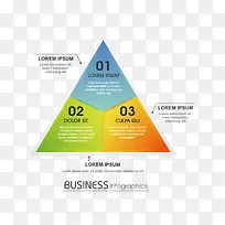 矢量三角形信息图-空若网 矢量三角形信息图-空若网